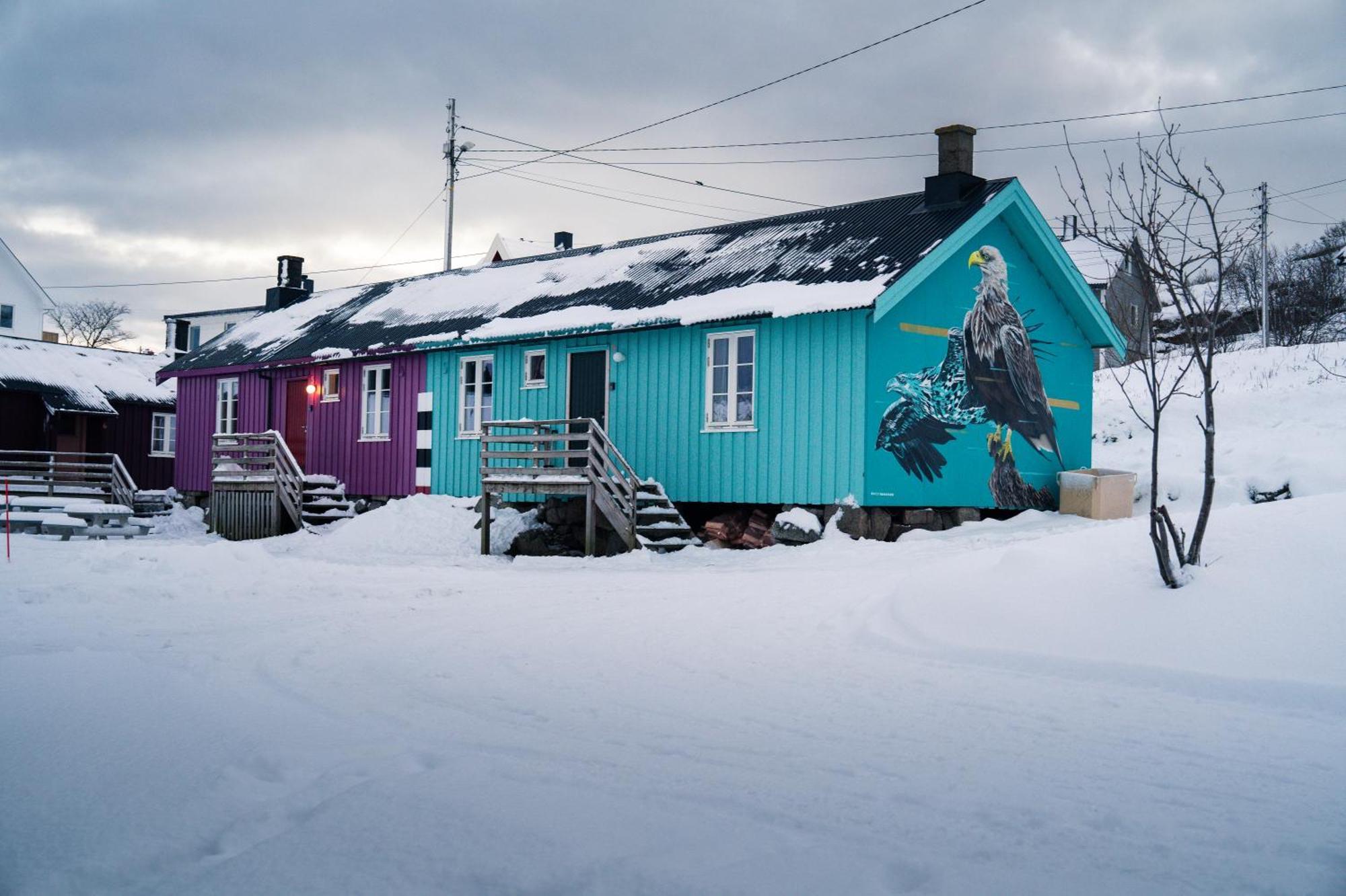 Kraemmervika Rorbuer - Rustic Cabins In Lofoten Ballstad Esterno foto