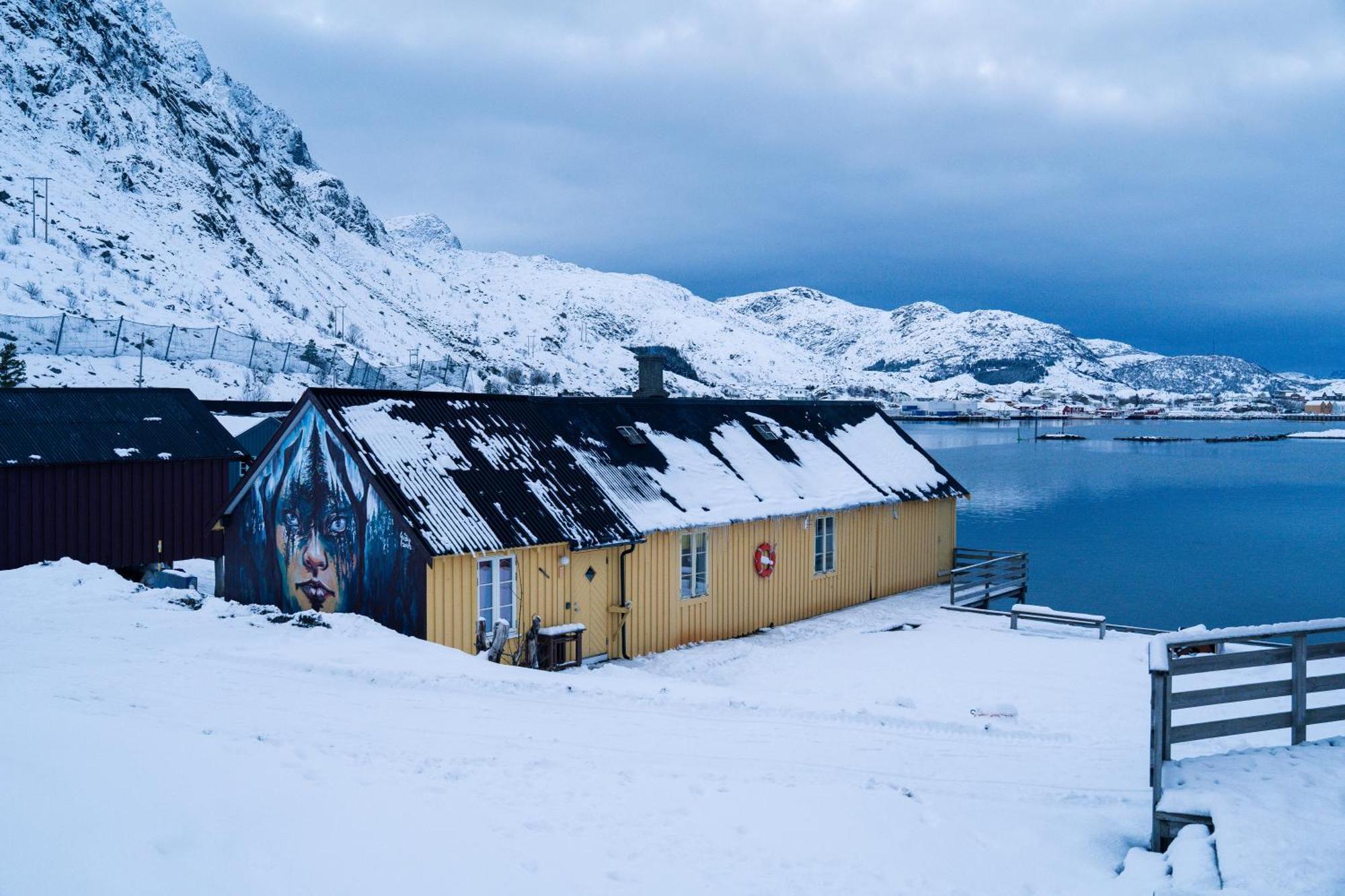 Kraemmervika Rorbuer - Rustic Cabins In Lofoten Ballstad Esterno foto