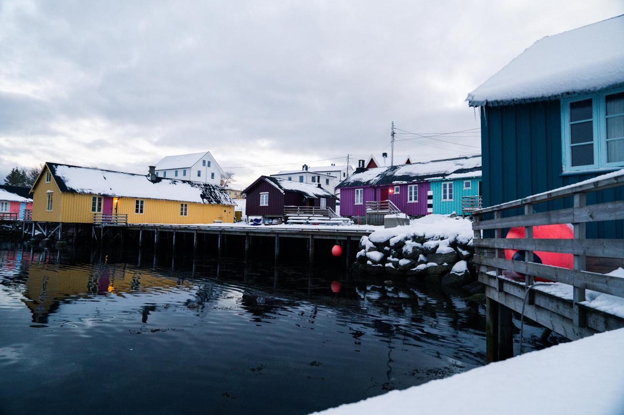 Kraemmervika Rorbuer - Rustic Cabins In Lofoten Ballstad Esterno foto