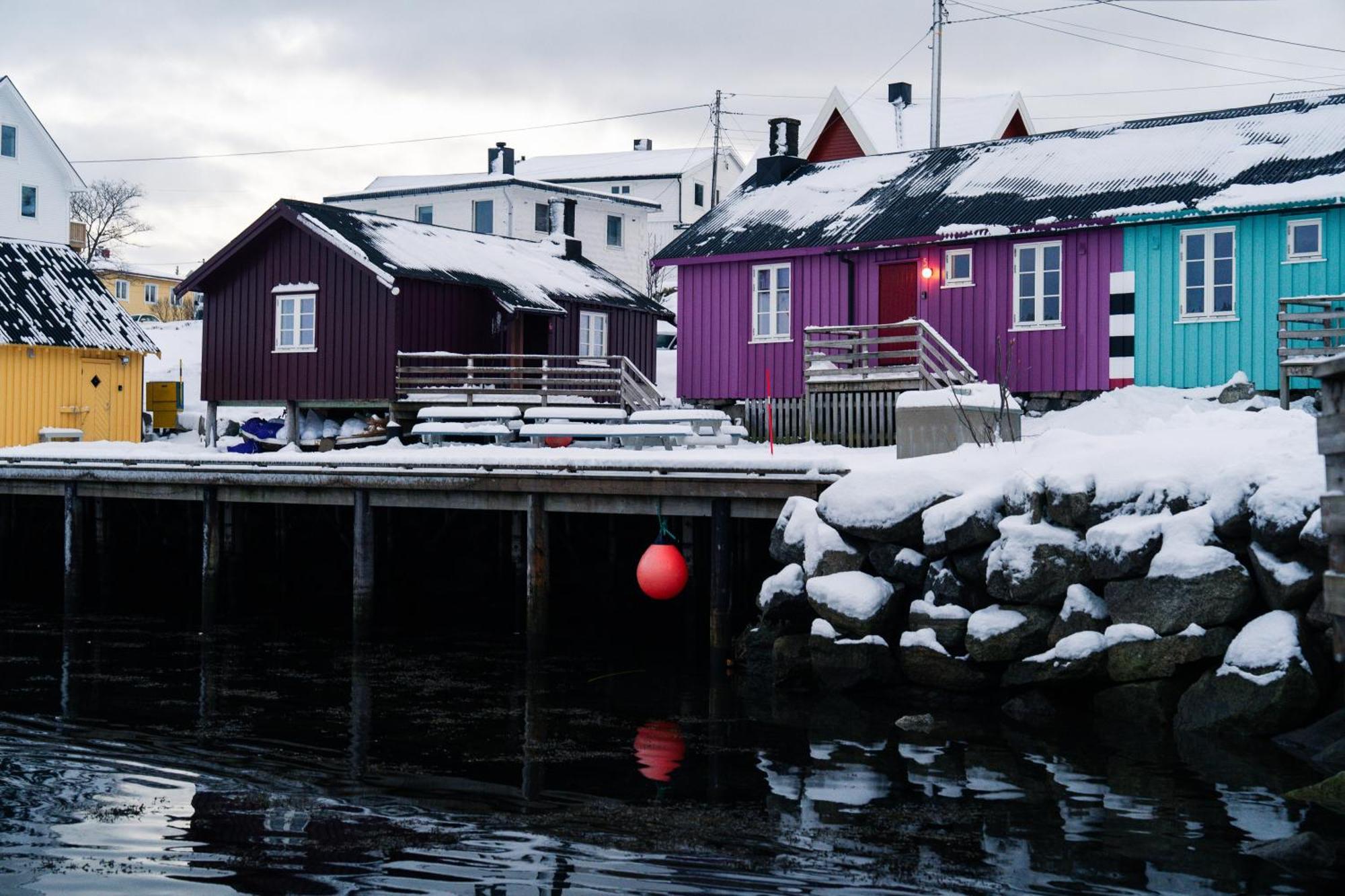 Kraemmervika Rorbuer - Rustic Cabins In Lofoten Ballstad Esterno foto