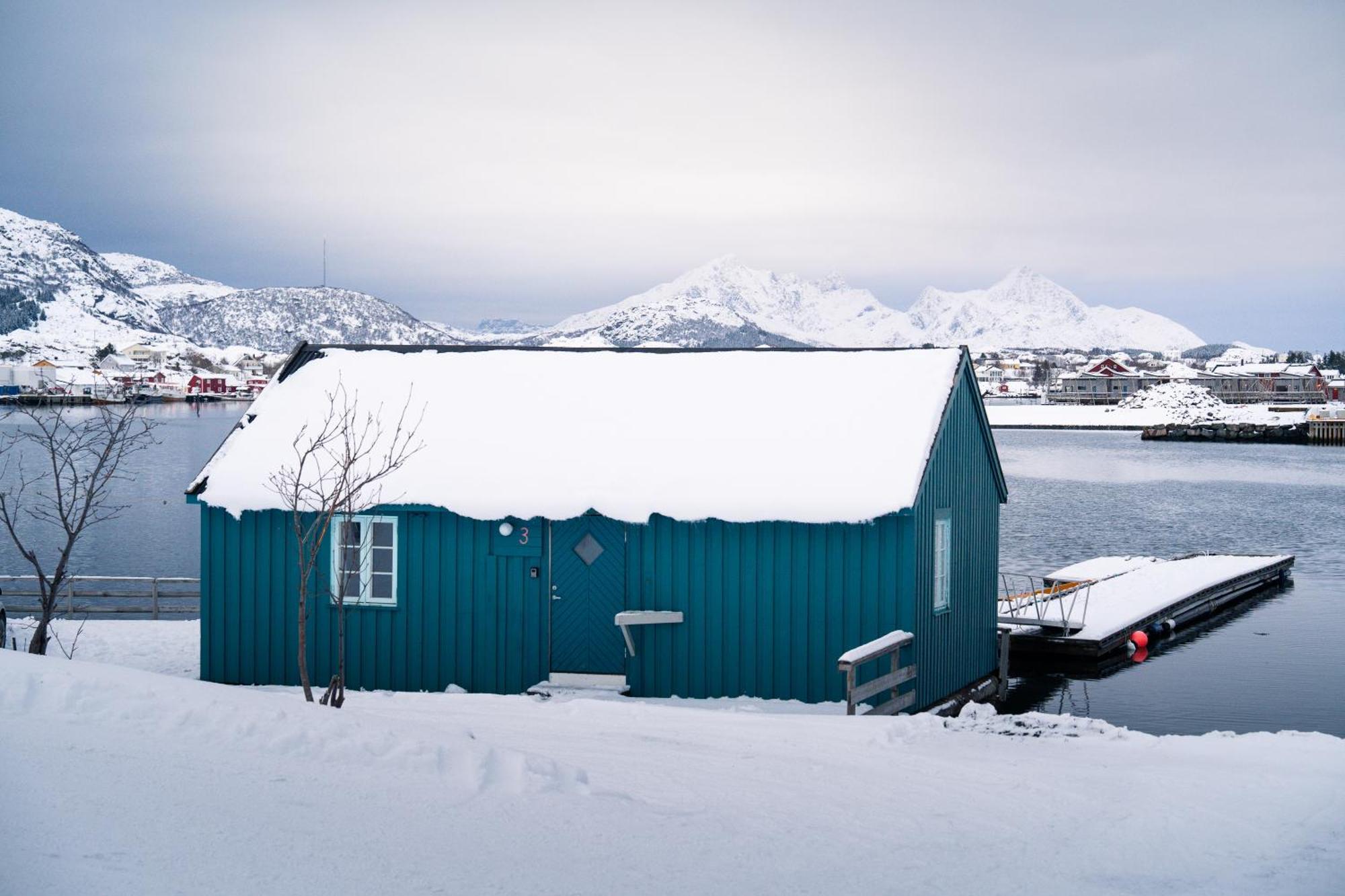 Kraemmervika Rorbuer - Rustic Cabins In Lofoten Ballstad Esterno foto